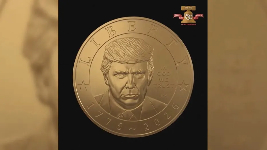 Wajah Donald Trump Abadi di Koin Dolar Spesial Kemerdekaan Amerika Serikat