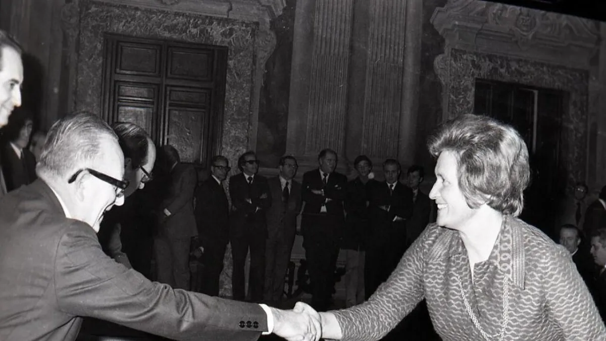50 Tahun Lalu: Tina Anselmi, Wanita Pengguncang Politik Italia