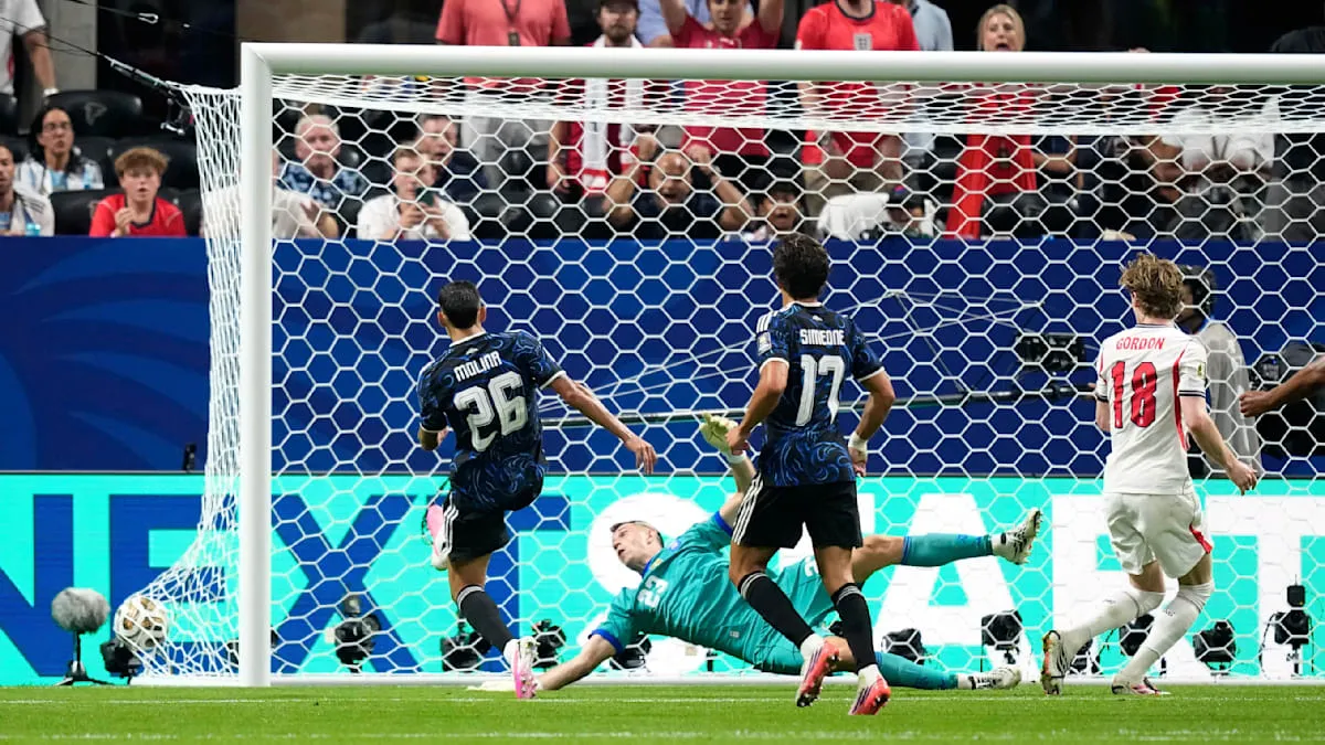 Gordon's Stunning Goal Puts England Ahead of Argentina in World Cup 2026 Semifinal