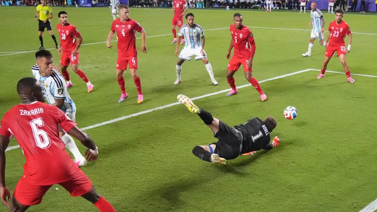 Kobel's Heroic Save Against Martinez Forces Argentina to Extra Time!