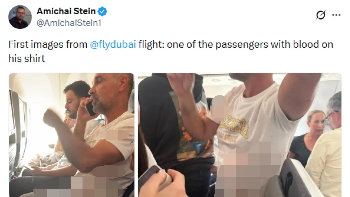 FlyDubai Cockpit Chaos: Passenger Bleeds to Stop Pilot Brawl