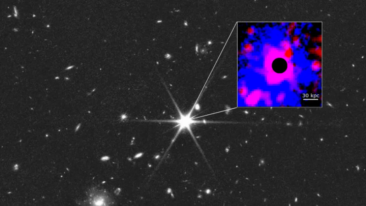 Revealed! Ancient Galaxy Cluster's Warm Breath Unveils Early Universe Secrets