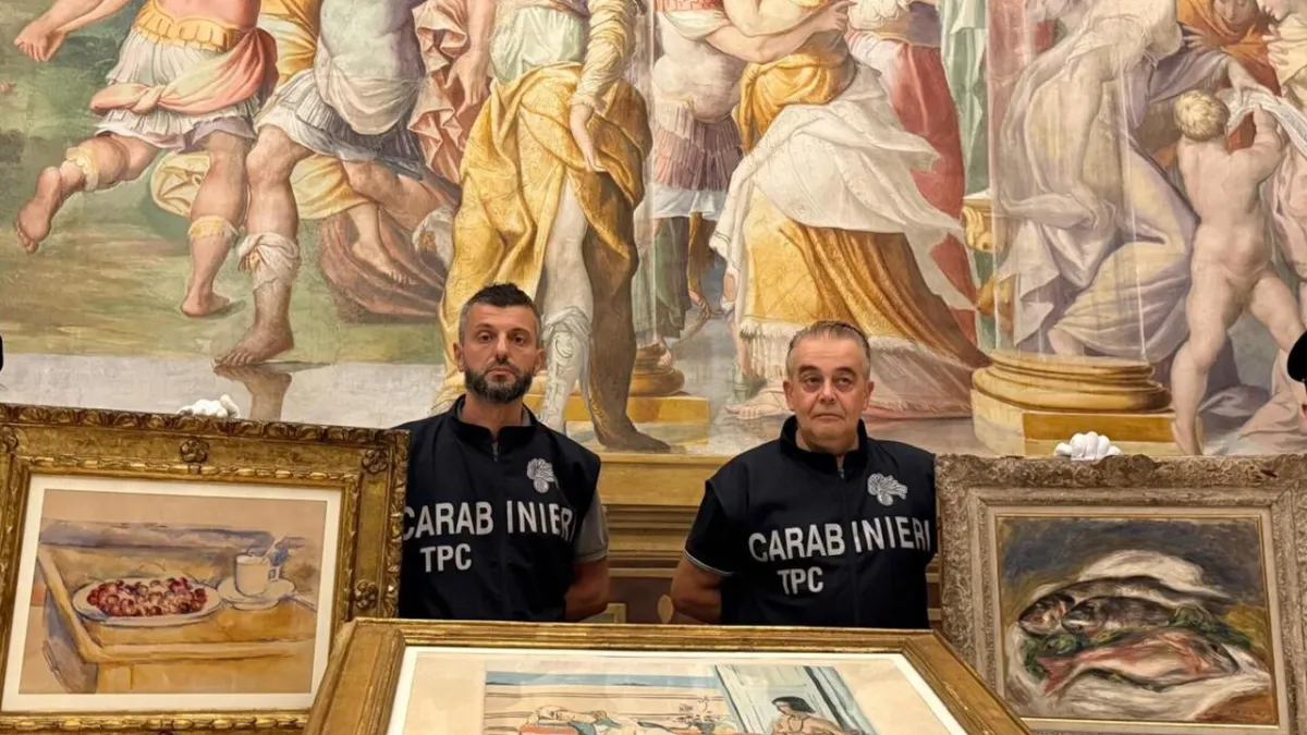 Cezanne, Matisse, Renoir Masterpieces Recovered; Art Mafia Dismantled in Parma