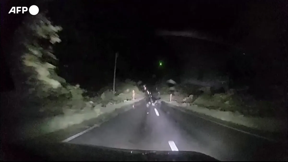 Terrifying Dashcam Footage: Wild Bear Attacks Car in Hokkaido, Japan!