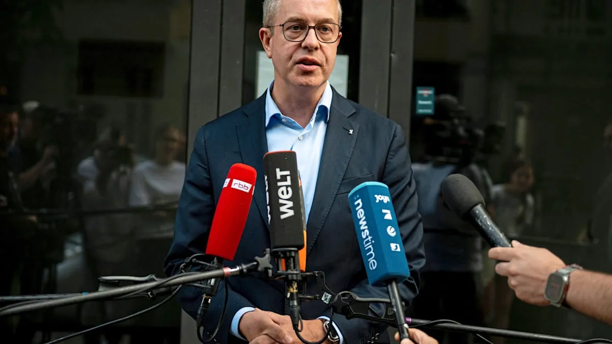 Berlin CDU Shifts Focus: Stefan Evers Emerges as Strong Successor to Wegner