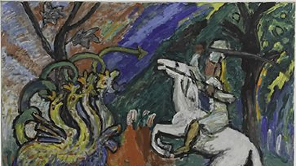 Roma Geger: Karya Tersembunyi Munter Berdampingan Kandinsky di Bonaparte
