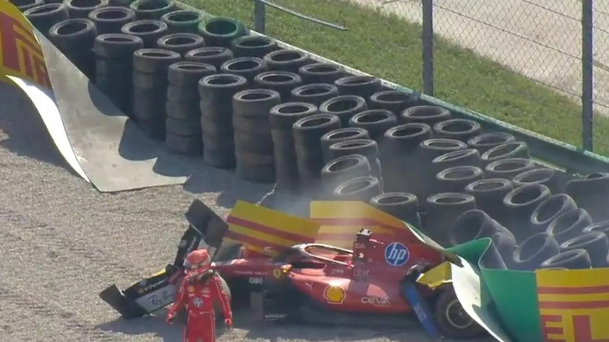 Monza Drama: Leclerc Out Early, Red Flag Waves on Track!