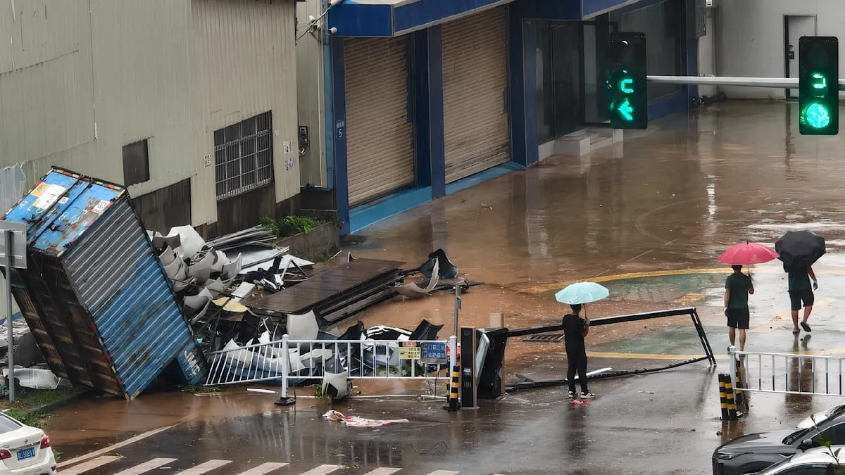 Typhoon Noul Rocks Southern China: Hundreds of Thousands Evacuated Urgently