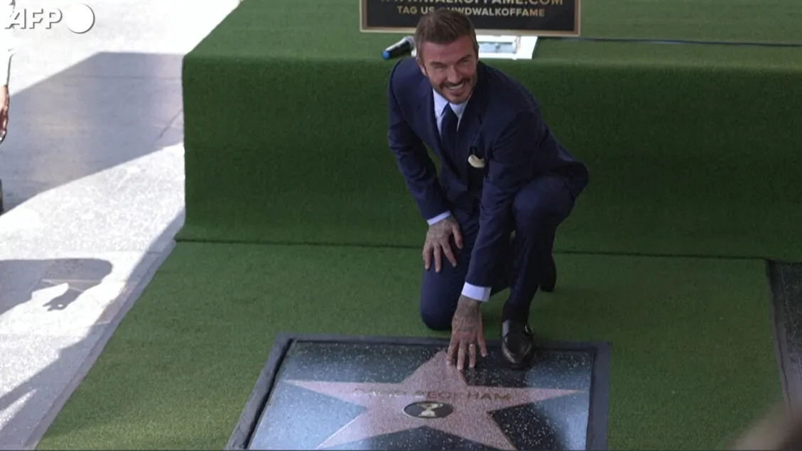 Beckham Ukir Abadi Nama di Hollywood, Tom Cruise Kagumi Perjalanan Bintang
