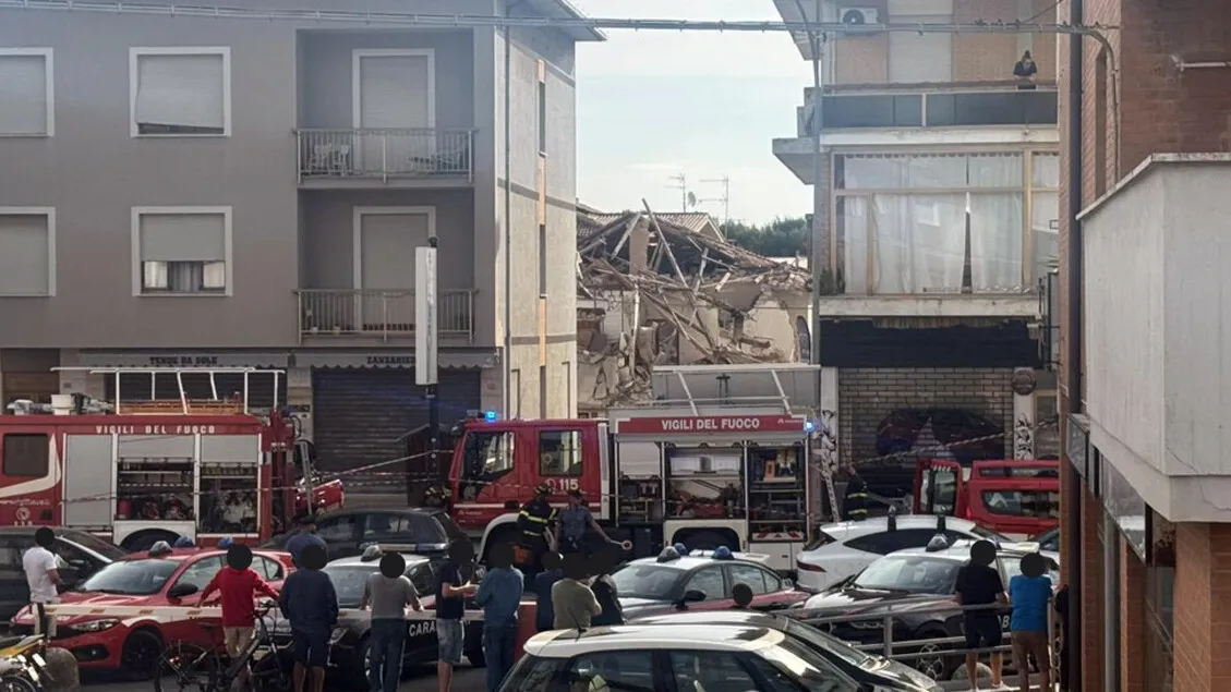 Italia Berduka: Ledakan Gas Robohkan Gedung, Tiga Tewas di Porto Sant'Elpidio