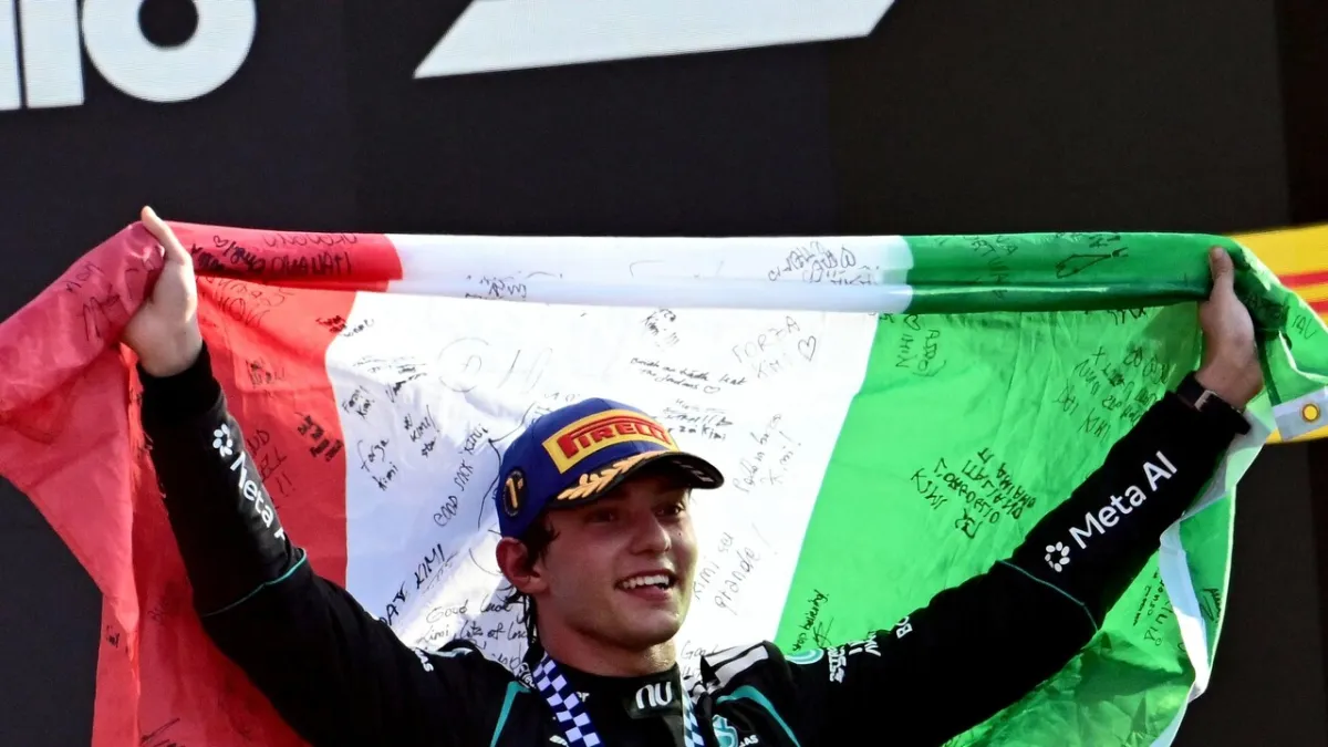 Antonelli Makes History at Monza: From Back of Grid, Seals Dramatic Victory!