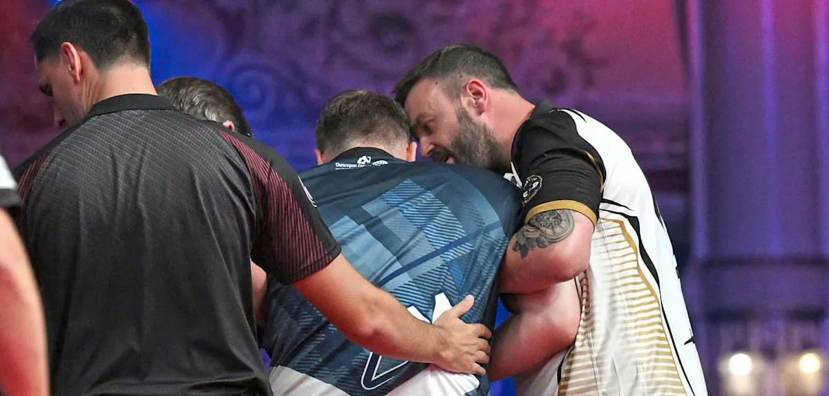 Dramatic Incident Shakes Darts Arena: Menzies Collapses, Tournament Ends Sadly