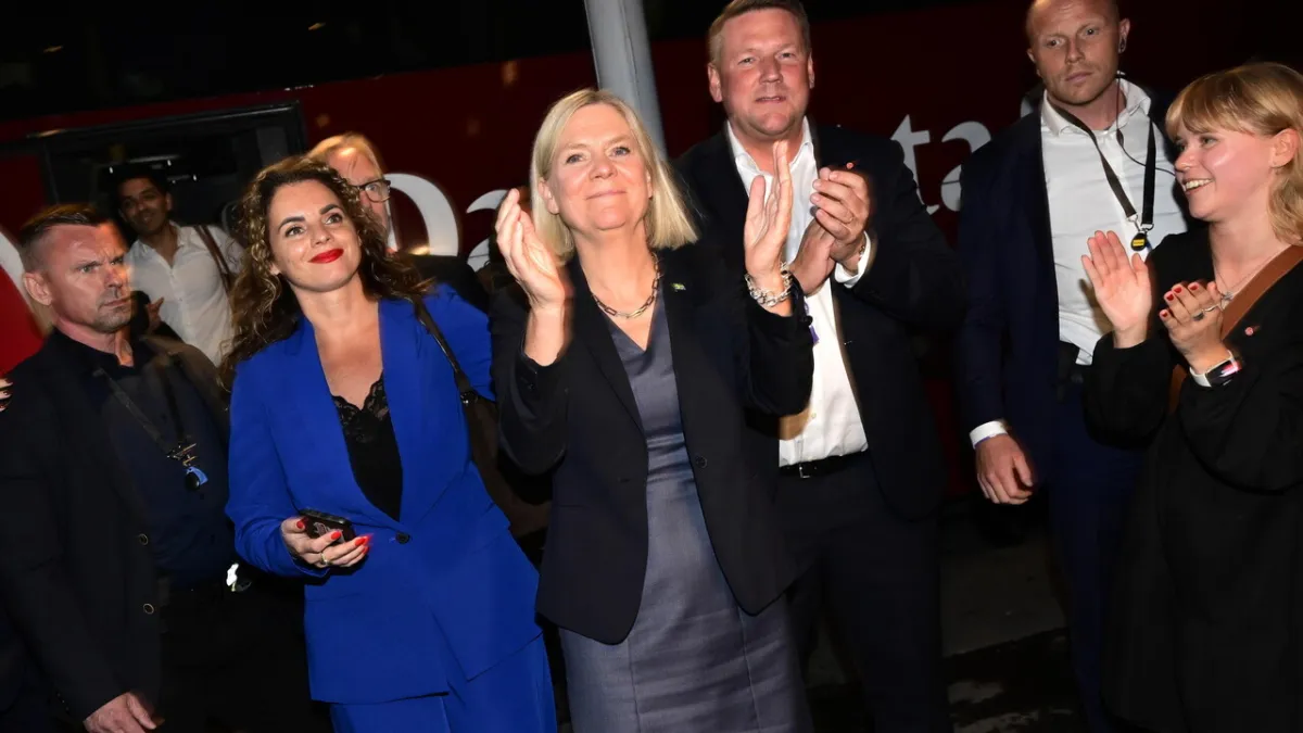 Andersson Triumphs: Center-Left Dominates Sweden, Far-Right Recedes