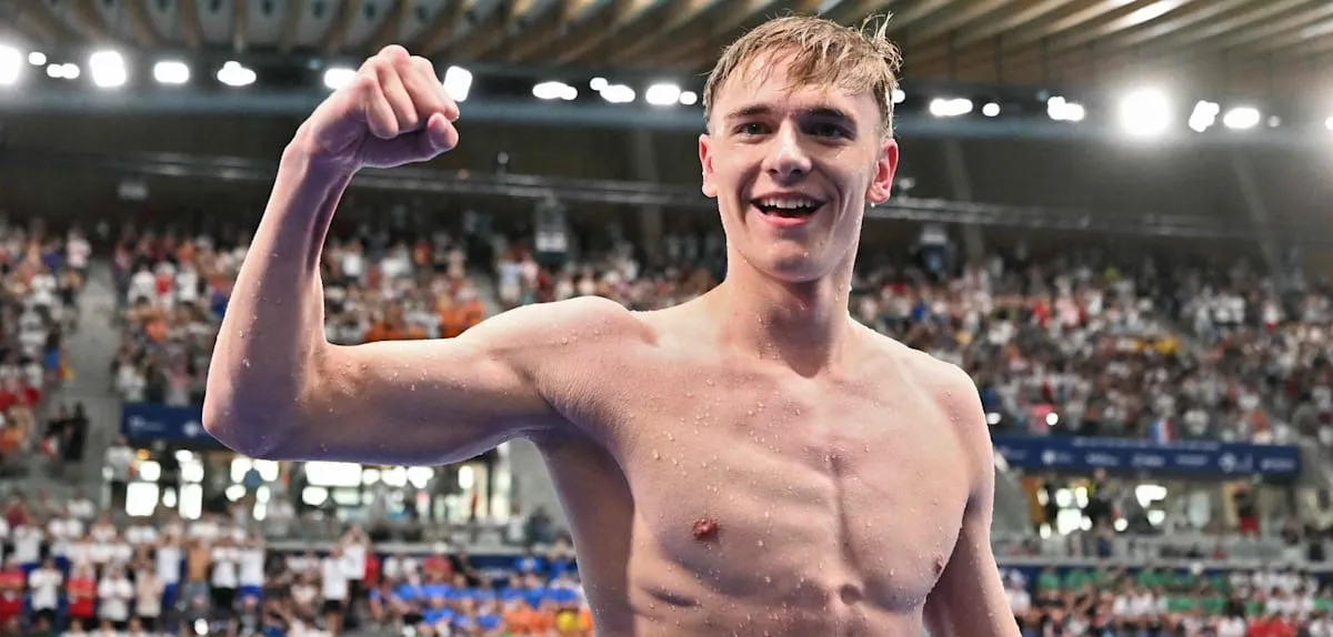 Johannes Liebmann Smashes World Record! Education Remains Swimming Champion's Priority.