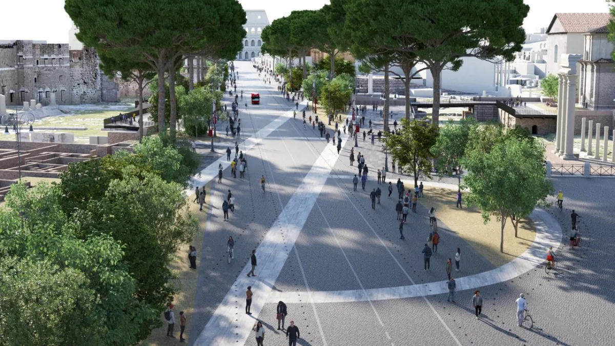 Roma Kuno Berubah Wajah: Fori Imperiali Disulap Jadi Boulevard Megah 2027