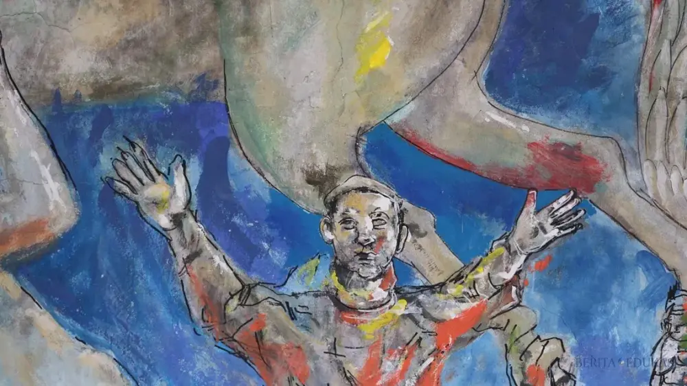 Karya Seni Rupa Tak Dikenal Dario Fo Terkuak di Alcatraz, Italia