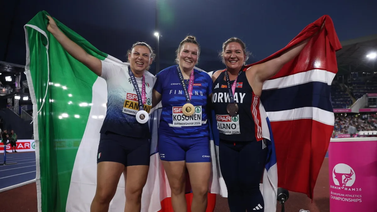 Sara Fantini Shocks Europe, Italy's Silver Hammer Rocks Athletics Championship!