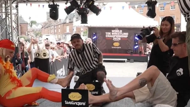 Forget the World Cup! England Dominates 2026 World Toe Wrestling Championship