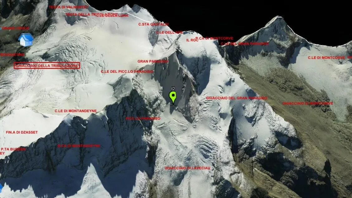 Gran Paradiso Renggut Nyawa: Pendaki Tewas Terjatuh di Dinding Utara Alpen