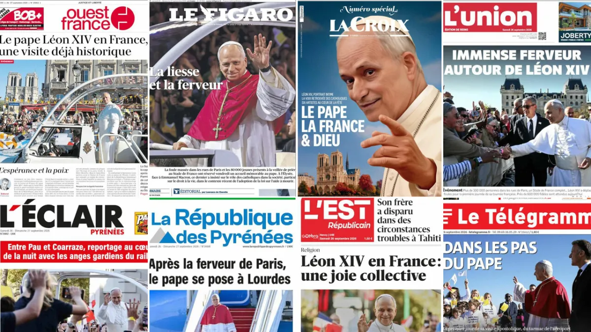 Pope Leo XIV Rocks Paris: French Media Hails Pontiff as a Star