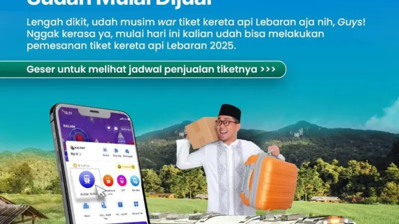 KAI Tebar Diskon Tiket KA dari Malang, 7.190 Kursi Siap Diperebutkan!