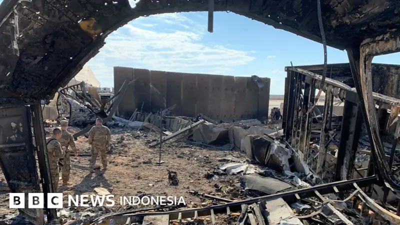 Escalasi Timur Tengah: Iran Gempur Pangkalan, Pasukan AS Mundur ke Hotel