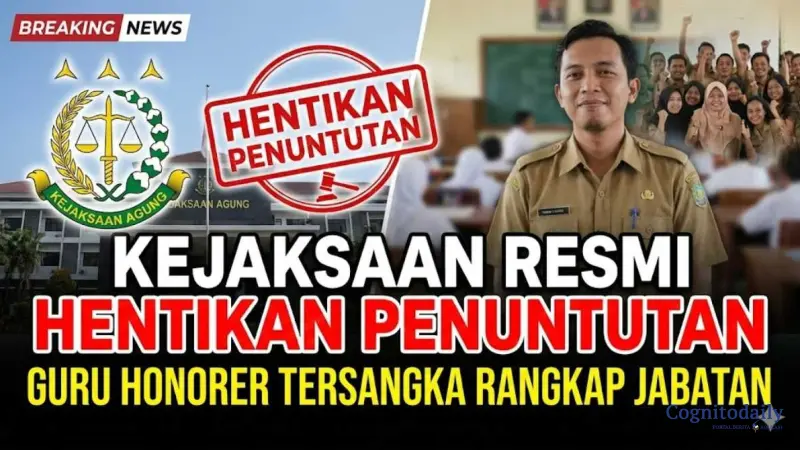 Langkah Progresif Kejaksaan: Perkara Guru Honorer Tersangka Rangkap Jabatan Dihentikan