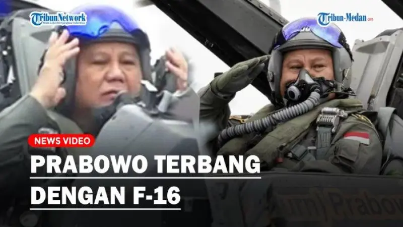 Momen Langka: Pesawat Kepresidenan Prabowo Dikawal F-16 Menuju Magelang
