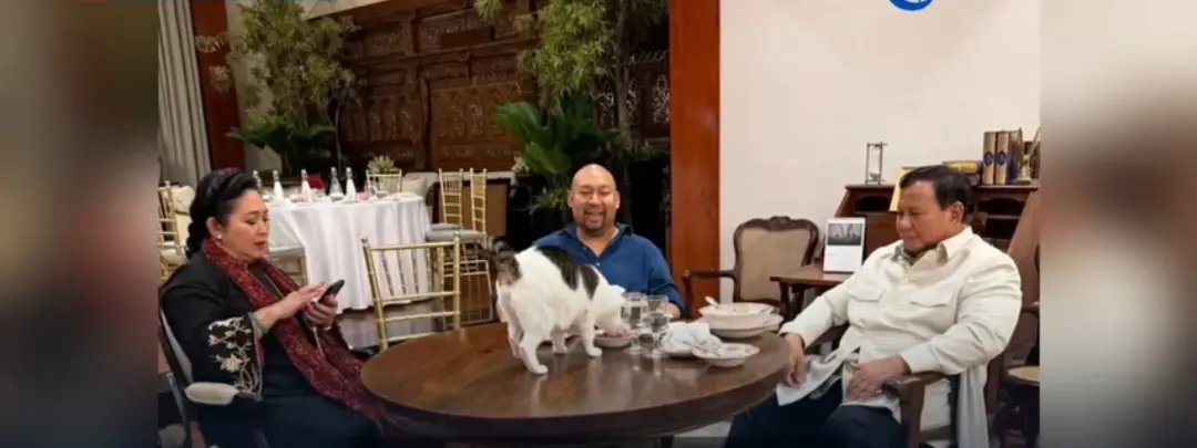 Momen Hangat Prabowo, Didit, Titiek Kumpul H-1 Lebaran, Eratkan Silaturahmi