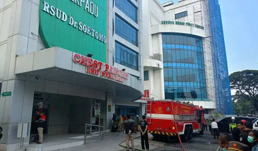 Pilunya Kebakaran Gedung PPJT RSUD Soetomo Surabaya, Satu Pasien Meninggal